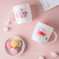 Tasses en porcelaine personnalisées tasses blanches simples 12oz sublimation en céramique tasses vierges cadeaux promotionnels tasses en céramique